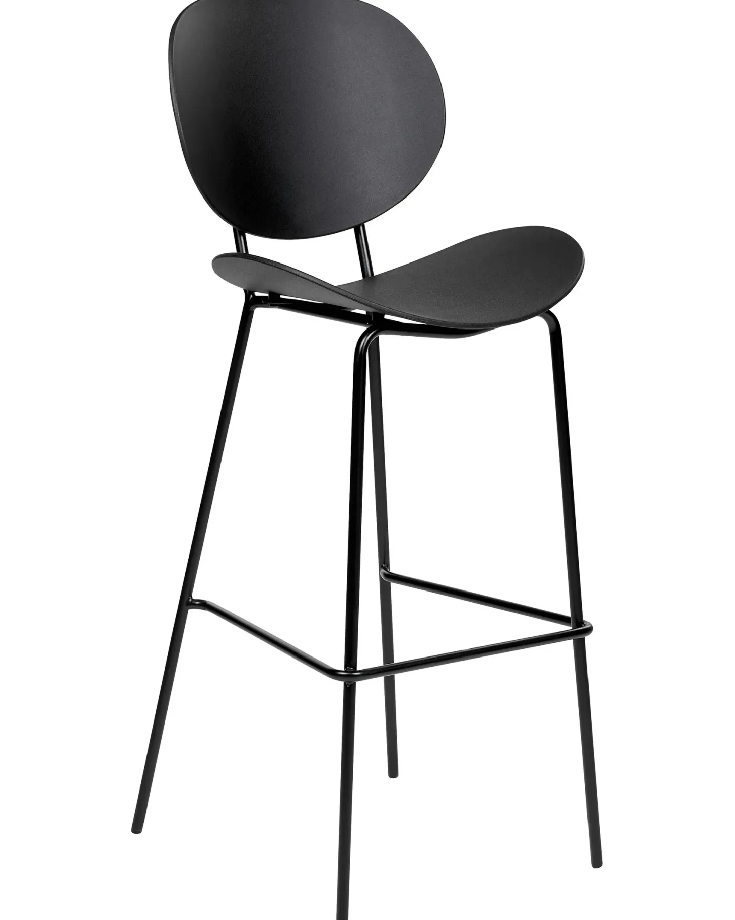 Sæt med 2 barstole SHONTO Sort