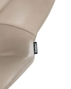Sæt med 2 barstole VALETTA Kunstlæder Lys Beige