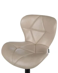 Sæt med 2 barstole VALETTA Kunstlæder Lys Beige