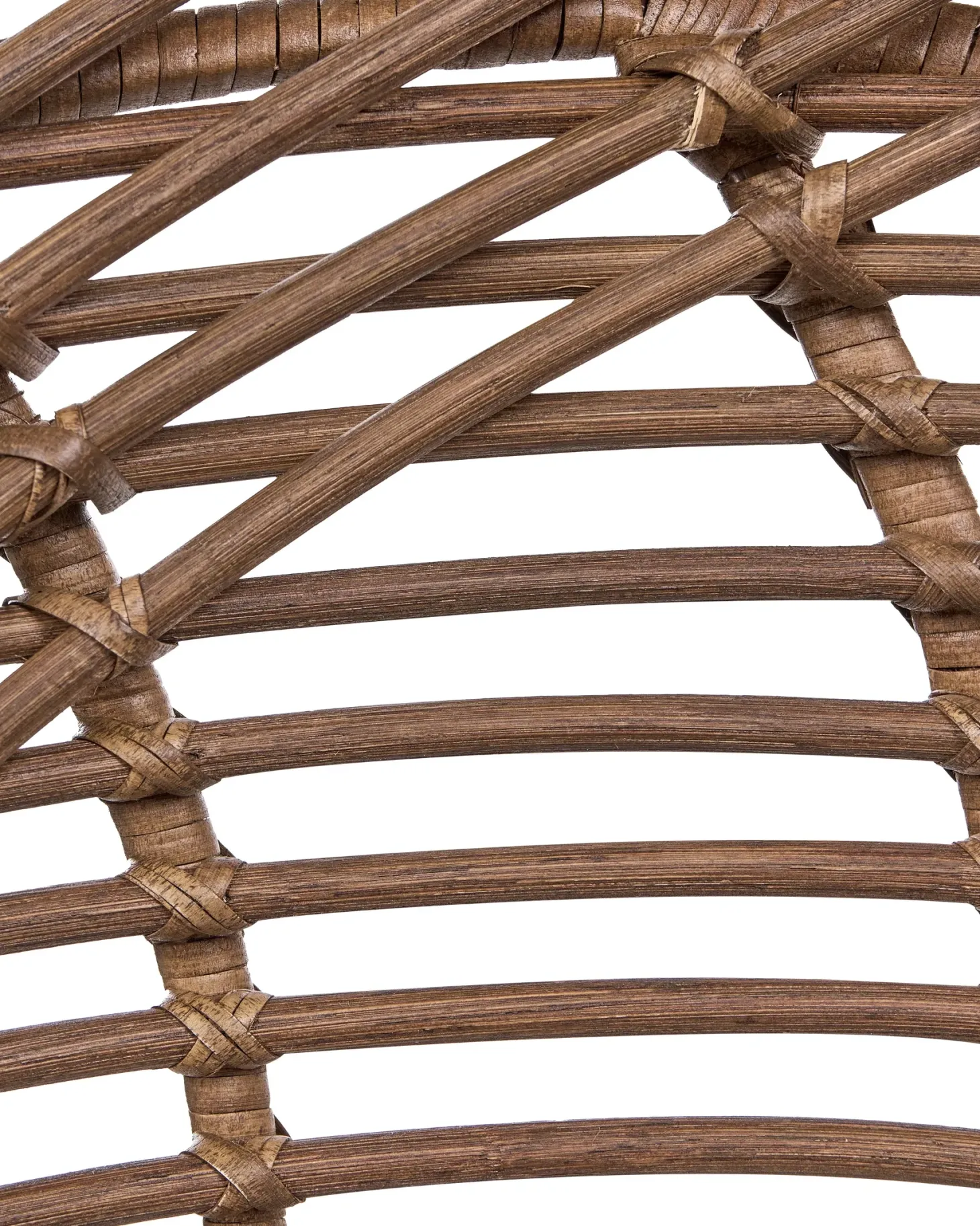 Sæt med 2 barstole WINDOM Rattan Brun