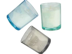 Sæt med 3 duftlys SHEER JOY Soja voks Fresh notes