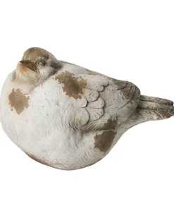 Sæt med 3 havefigurer ANGHIARI Fugl Beige