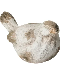 Sæt med 3 havefigurer ANGHIARI Fugl Beige