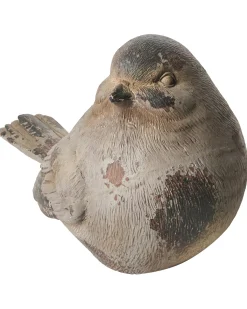 Sæt med 3 havefigurer ANGHIARI Fugl Beige