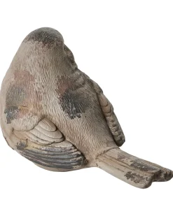 Sæt med 3 havefigurer ANGHIARI Fugl Beige
