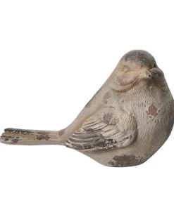 Sæt med 3 havefigurer ANGHIARI Fugl Beige