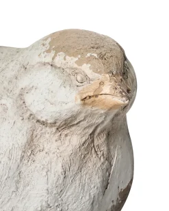 Sæt med 3 havefigurer ANGHIARI Fugl Beige