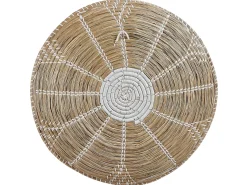 Sæt med hængende dekorationer PINTANO Søgræs 50/35/36 cm Naturlig