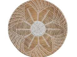 Sæt med hængende dekorationer PINTANO Søgræs 50/35/36 cm Naturlig