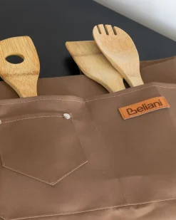 Sæt med køkkentekstiler DAUCUS Brun