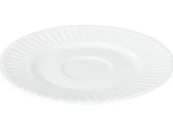 Sæt med 4 kopper med underkopper COWSLIP Porcelæn Hvid