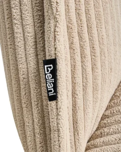 Sæt med 2 lænestole BJASTA Fløjl Beige