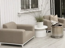 Sæt med 2 lænestole ROVIGO Beige