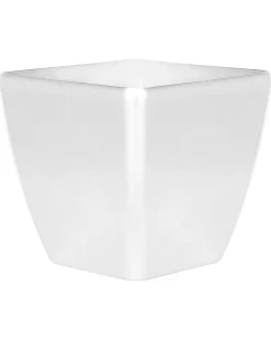 Sæt med 2 plantekrukker ASTRAS 50 cm Sølv