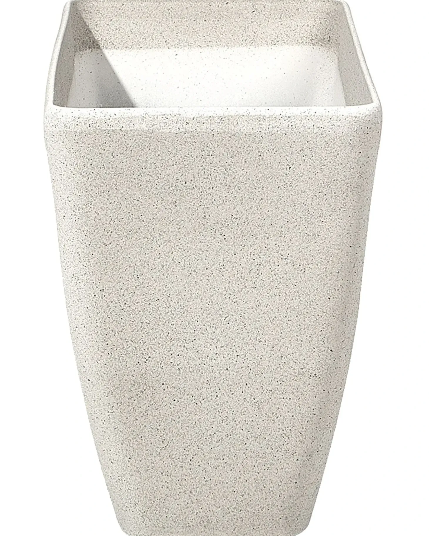 Sæt med 2 plantekrukker BARIS 74 cm Beige