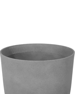 Sæt med 2 plantekrukker CROTON 43 cm Grå