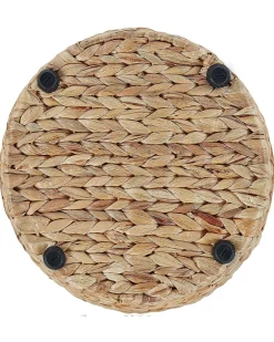 Sæt med 3 plantekrukker PLAKA 29/37/49 cm Naturlig Vandhyacint