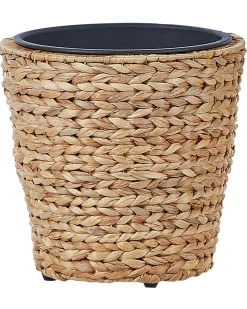 Sæt med 3 plantekrukker PLAKA 29/37/49 cm Naturlig Vandhyacint