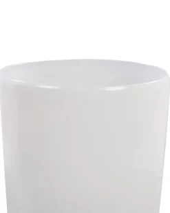 Sæt med 2 plantekrukker TSERIA 32 cm Hvid