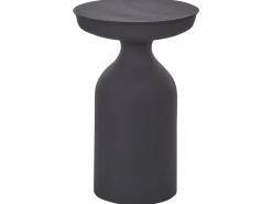 Sæt med 2 sideborde COTA/TENJO Metal Sort