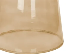Sæt med 2 sideborde LAGUNA/CALDERA Glas Guldbrun