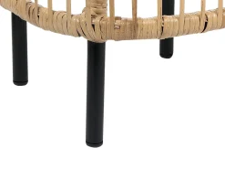 Sæt med 2 sofaborde CESENATICO Rattan Naturlig