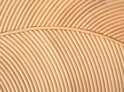 Sæt med 3 sofaborde PARALIA Rattan Naturlig