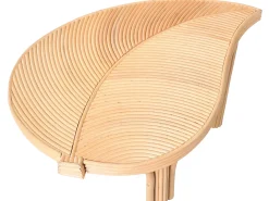 Sæt med 3 sofaborde PARALIA Rattan Naturlig