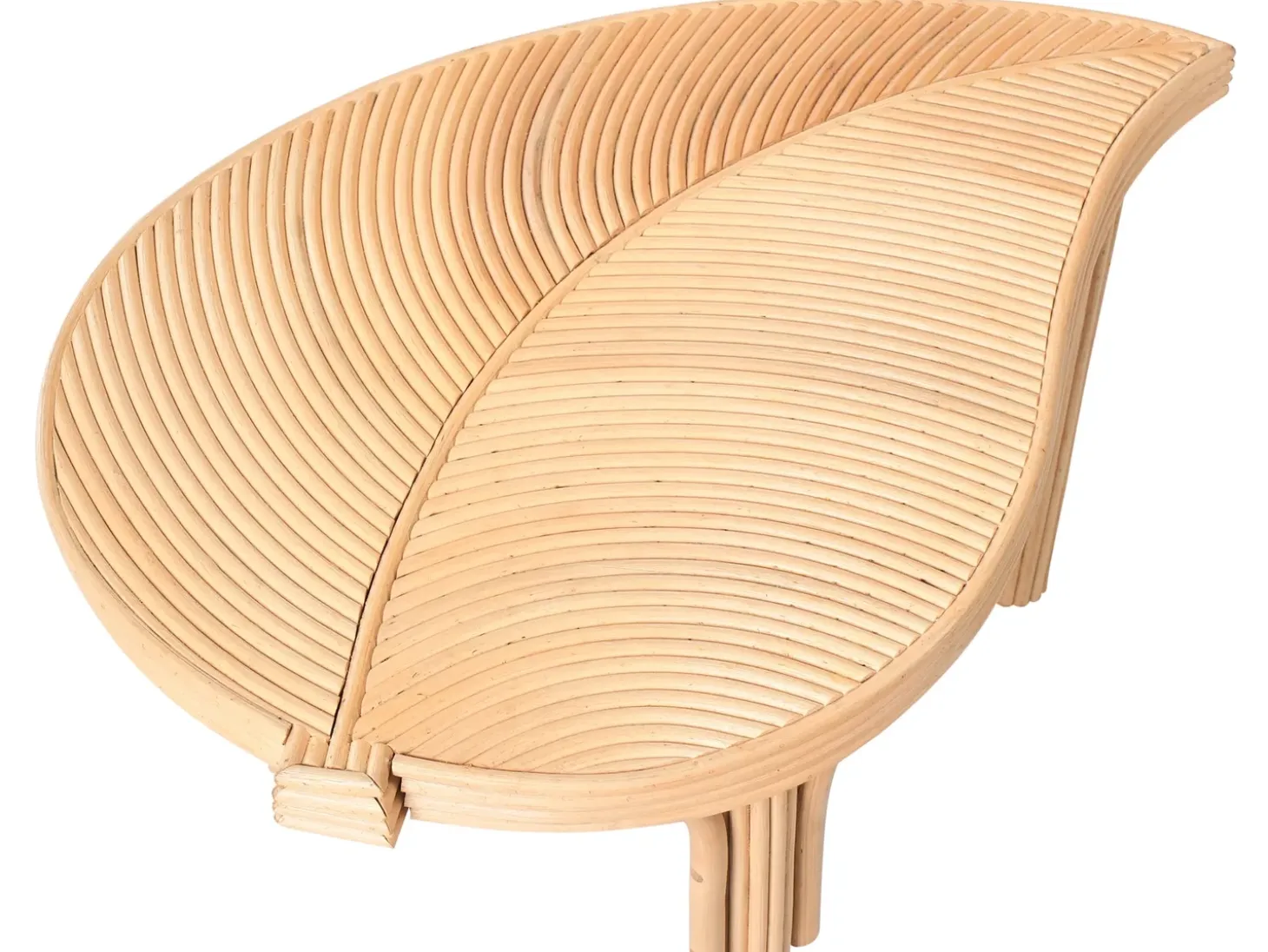 Sæt med 3 sofaborde PARALIA Rattan Naturlig