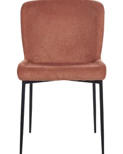 Sæt med 2 spisebordsstole ADA Brun