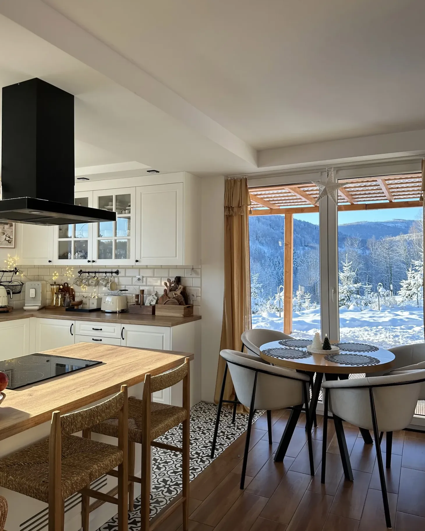 Sæt med 2 spisebordsstole AMES Lys Beige