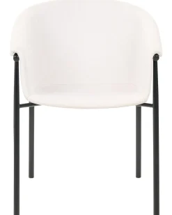 Sæt med 2 spisebordsstole AMES Lys Beige