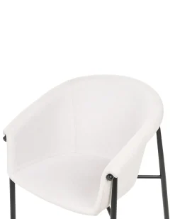 Sæt med 2 spisebordsstole AMES Lys Beige