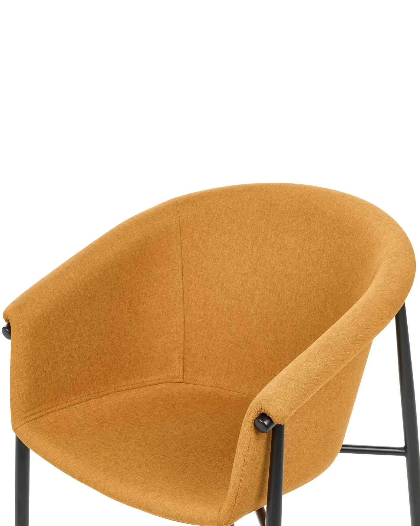 Sæt med 2 spisebordsstole AMES Orange