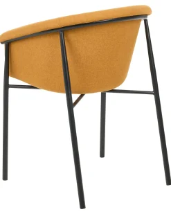 Sæt med 2 spisebordsstole AMES Orange