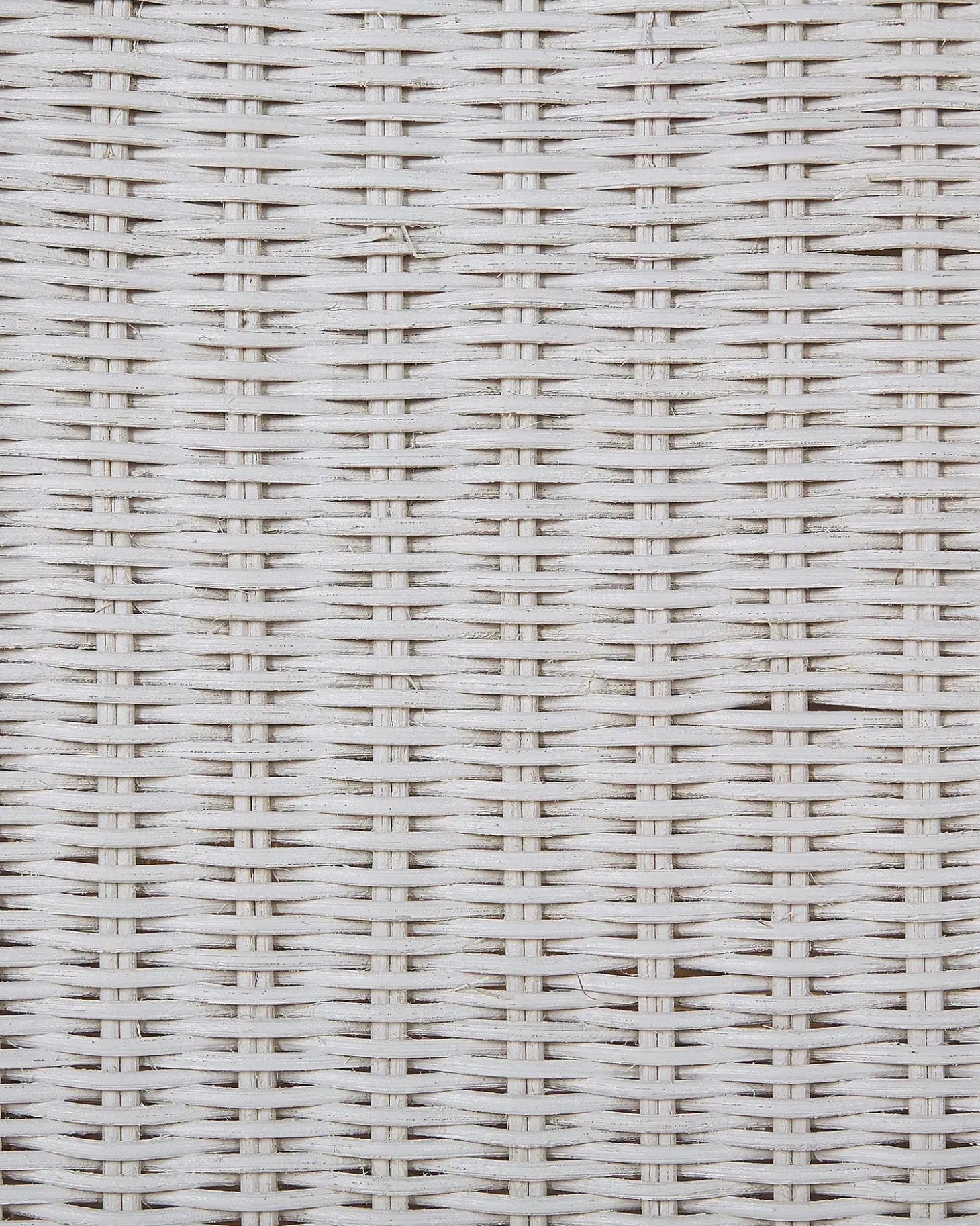 Sæt med 2 spisebordsstole ANDES Rattan Hvid