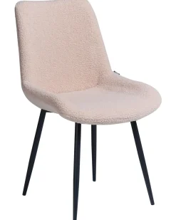 Sæt med 2 spisebordsstole AVILLA Boucle Beige