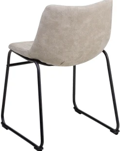 Sæt med 2 spisebordsstole BATAVIA Beige