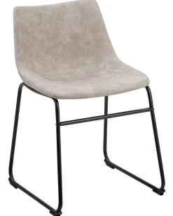 Sæt med 2 spisebordsstole BATAVIA Beige