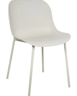 Sæt med 2 spisebordsstole BELOIT Lys Beige
