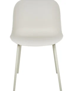 Sæt med 2 spisebordsstole BELOIT Lys Beige