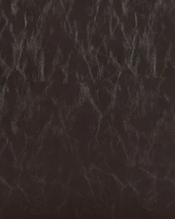Sæt med 2 spisebordsstole BROADWAY Kunstlæder Mørkebrun
