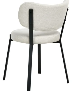 Sæt med 2 spisebordsstole BRONTE Lys Beige