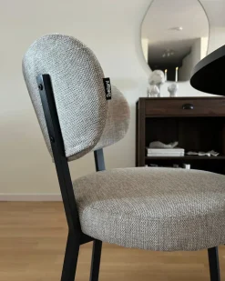 Sæt med 2 spisebordsstole BRONTE Beige