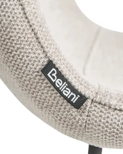 Sæt med 4 spisebordsstole CALDWELL Lys Beige
