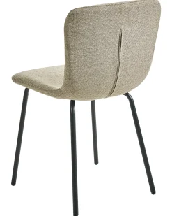 Sæt med 4 spisebordsstole CALDWELL Beige
