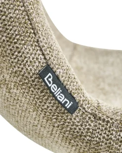 Sæt med 4 spisebordsstole CALDWELL Beige