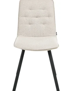 Sæt med 2 spisebordsstole CARVER Beige