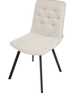 Sæt med 2 spisebordsstole CARVER Beige