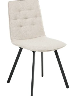 Sæt med 2 spisebordsstole CARVER Beige